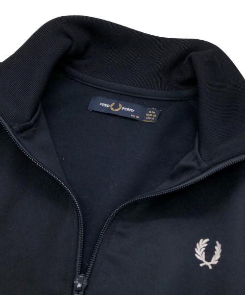 FRED PERRY（フレッドペリー）FRED PERRY (フレッドペリー) ショートトラックジャケット ネイビー サイズ:36の古着・服飾アイテム
