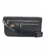 GUCCIグッチ）の古着「インターロッキングGクロスボディバッグ」｜ブラック