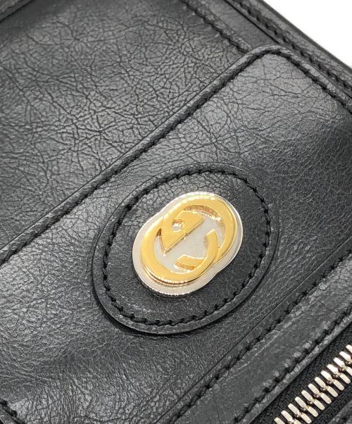GUCCI（グッチ）GUCCI (グッチ) インターロッキングGクロスボディバッグ ブラック サイズ:下記参照の古着・服飾アイテム