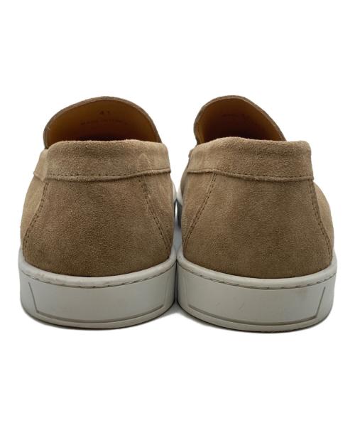 SUNNY PELLICO（サニーペリコー）sunny pellico (サニーペリコー) スウェードスリッポン ベージュ サイズ:41の古着・服飾アイテム