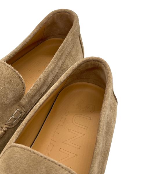 SUNNY PELLICO（サニーペリコー）sunny pellico (サニーペリコー) スウェードスリッポン ベージュ サイズ:41の古着・服飾アイテム