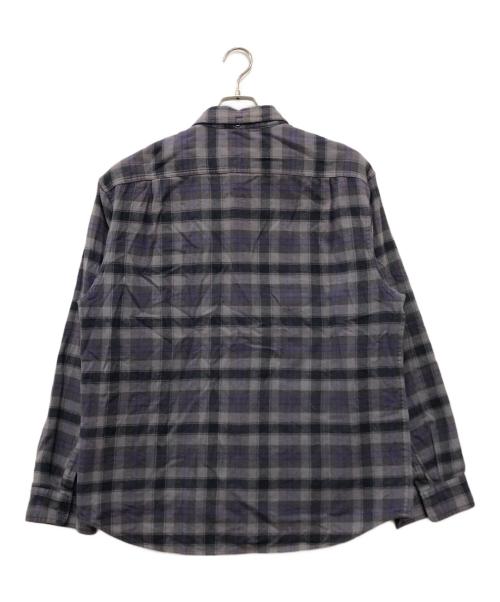 SUPREME（シュプリーム）Supreme (シュプリーム) 24SS Plaid Flannel Shirt パープル サイズ:Lの古着・服飾アイテム
