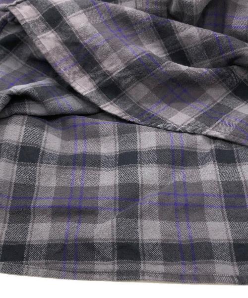SUPREME（シュプリーム）Supreme (シュプリーム) 24SS Plaid Flannel Shirt パープル サイズ:Lの古着・服飾アイテム