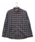 Supreme（シュプリーム）の古着「24SS Plaid Flannel Shirt」｜パープル
