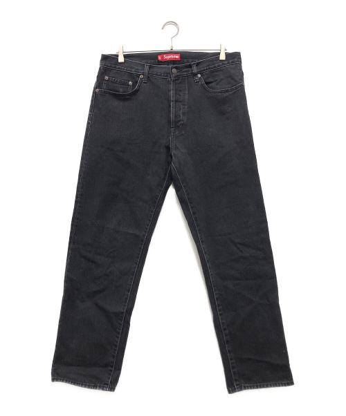 SUPREME（シュプリーム）Supreme (シュプリーム) Regular Jean スターパッチ ブラック サイズ:32の古着・服飾アイテム