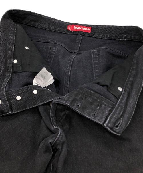 SUPREME（シュプリーム）Supreme (シュプリーム) Regular Jean スターパッチ ブラック サイズ:32の古着・服飾アイテム