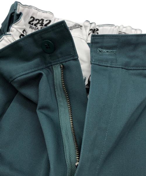 Dickies（ディッキーズ）Dickies (ディッキーズ) N.HOOLYWOOD (エヌ ハリウッド) ワークパンツ ブルー サイズ:36の古着・服飾アイテム