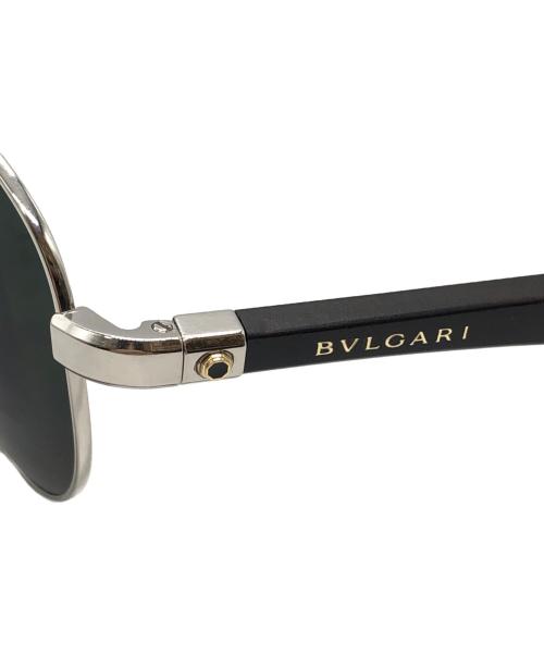 BVLGARI（ブルガリ）BVLGARI (ブルガリ) ティアドロップメタルサングラス グリーン サイズ:下記参照の古着・服飾アイテム