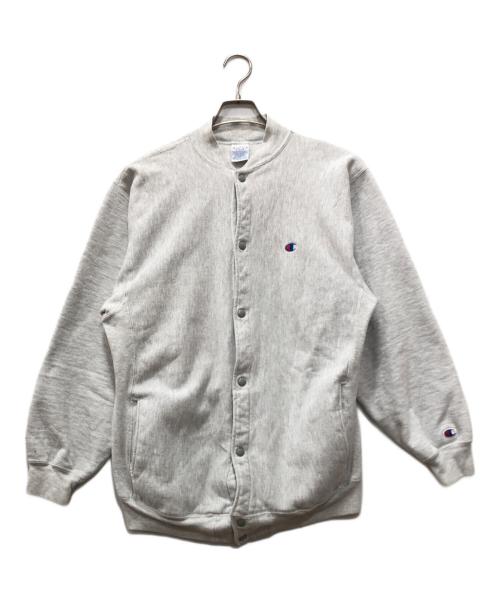 Champion（チャンピオン）Champion (チャンピオン) スナップカーディガン グレー サイズ:XLの古着・服飾アイテム