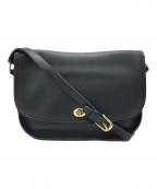 COACHコーチ）の古着「ショルダーバッグ」｜ブラック