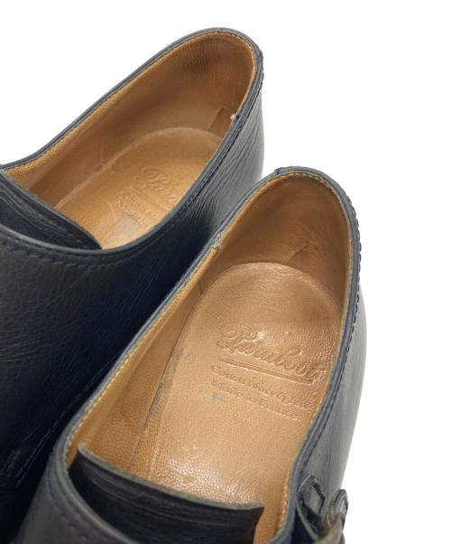 PARABOOT（パラブーツ）PARABOOT (パラブーツ) ダブルモンクストラップシューズ ブラック サイズ:9の古着・服飾アイテム