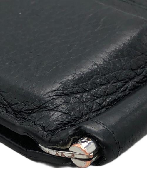 Maison Margiela（メゾンマルジェラ）Maison Margiela (メゾンマルジェラ) マネークリップウォレット ブラック サイズ:下記参照の古着・服飾アイテム