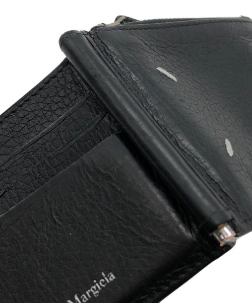 Maison Margiela（メゾンマルジェラ）Maison Margiela (メゾンマルジェラ) マネークリップウォレット ブラック サイズ:下記参照の古着・服飾アイテム