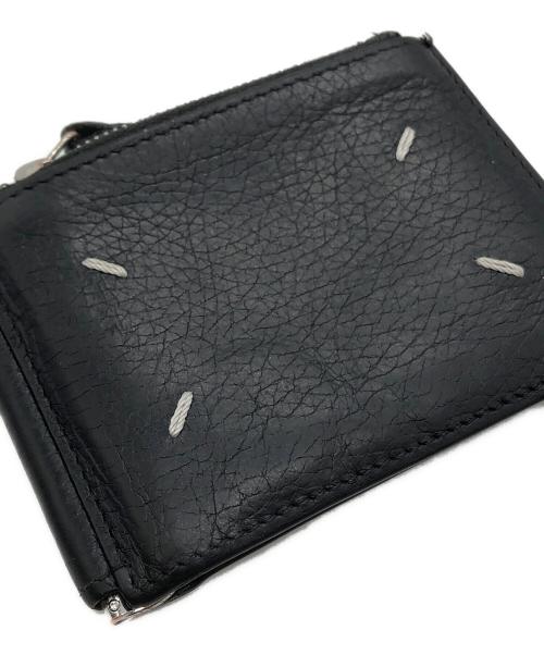 Maison Margiela（メゾンマルジェラ）Maison Margiela (メゾンマルジェラ) マネークリップウォレット ブラック サイズ:下記参照の古着・服飾アイテム