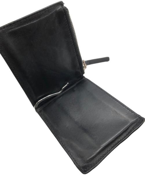 Maison Margiela（メゾンマルジェラ）Maison Margiela (メゾンマルジェラ) マネークリップウォレット ブラック サイズ:下記参照の古着・服飾アイテム