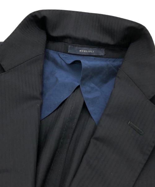 BOGLIOLI（ボリオリ）BOGLIOLI (ボリオリ) セットアップスーツ ブラック サイズ:48の古着・服飾アイテム