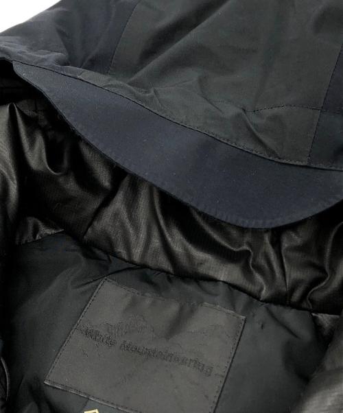 WHITE MOUNTAINEERING（ホワイトマウンテ二アニング）WHITE MOUNTAINEERING (ホワイトマウンテ二アニング) GORE-TEX NYLON TAFFETA 3LAYER DOWN COAT ブラック サイズ:2の古着・服飾アイテム