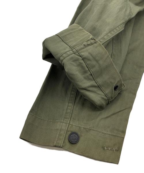アメリカ軍（アメリカ軍）アメリカ軍 (アメリカ軍) M-43 HBTジャケット カーキ サイズ:38Rの古着・服飾アイテム