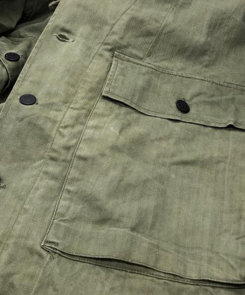アメリカ軍（アメリカ軍）アメリカ軍 (アメリカ軍) M-43 HBTジャケット カーキ サイズ:38Rの古着・服飾アイテム