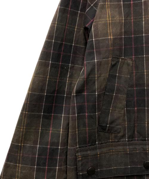 Barbour（バブアー）Barbour (バブアー) タータンビデイルオイルドジャケット ブラウン サイズ:C38の古着・服飾アイテム