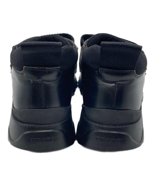PRADA（プラダ）PRADA (プラダ) ベルクロシューズ ブラック サイズ:37の古着・服飾アイテム