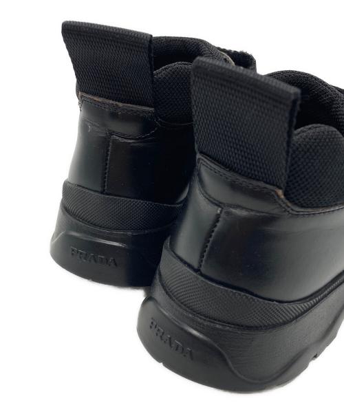 PRADA（プラダ）PRADA (プラダ) ベルクロシューズ ブラック サイズ:37の古着・服飾アイテム