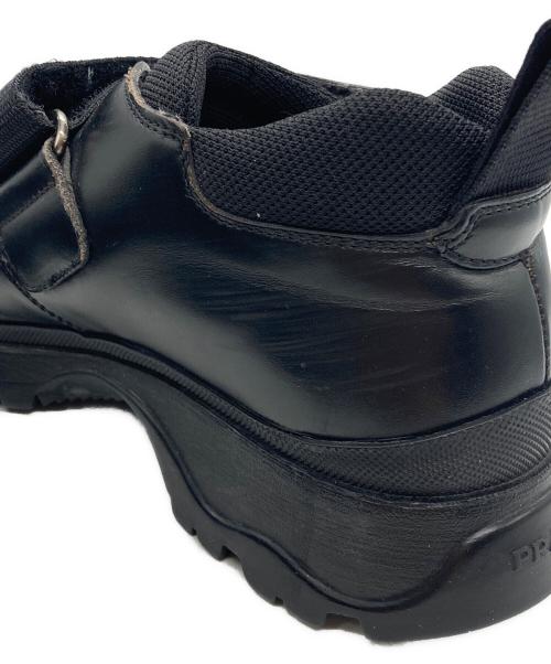 PRADA（プラダ）PRADA (プラダ) ベルクロシューズ ブラック サイズ:37の古着・服飾アイテム