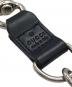 中古・古着 GUCCI (グッチ) レザーウォレットチェーン シルバー×ブラック サイズ:下記参照：13000円