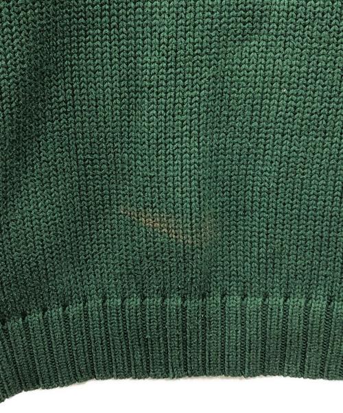 POLO RALPH LAUREN（ポロ・ラルフローレン）POLO RALPH LAUREN (ポロ・ラルフローレン) 星条旗ニット グリーン サイズ:XLの古着・服飾アイテム