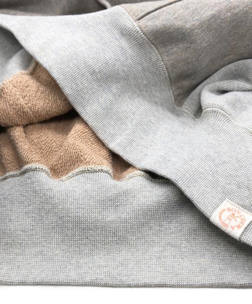 BONCOURA（ボンクラ）BONCOURA (ボンクラ) 14th Anniversary items ORGANIC BROWN SWEAT グレー サイズ:40の古着・服飾アイテム