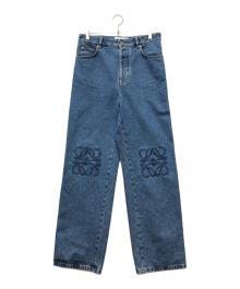 LOEWE（ロエベ）の古着「アナグラム バギー ジーンズ」｜ブルー