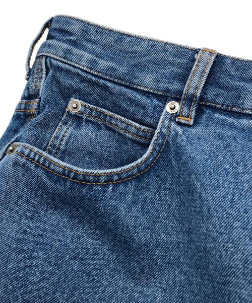 LOEWE（ロエベ）LOEWE (ロエベ) アナグラム バギー ジーンズ ブルー サイズ:48の古着・服飾アイテム