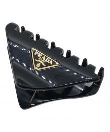 PRADA（プラダ）の古着「クロウクリップ」｜ブラック