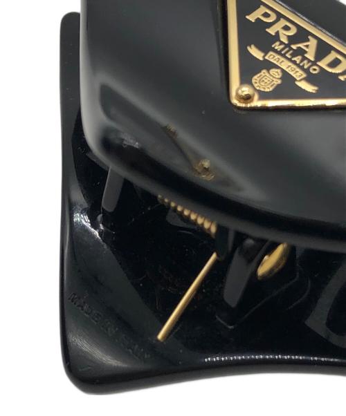 PRADA（プラダ）PRADA (プラダ) クロウクリップ ブラック サイズ:下記参照の古着・服飾アイテム