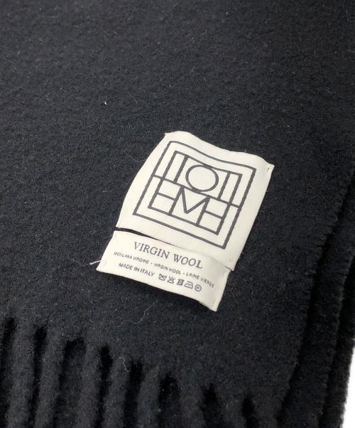 TOTEM（トーテム）TOTEM (トーテム) ウールマフラー ブラック サイズ:下記参照の古着・服飾アイテム