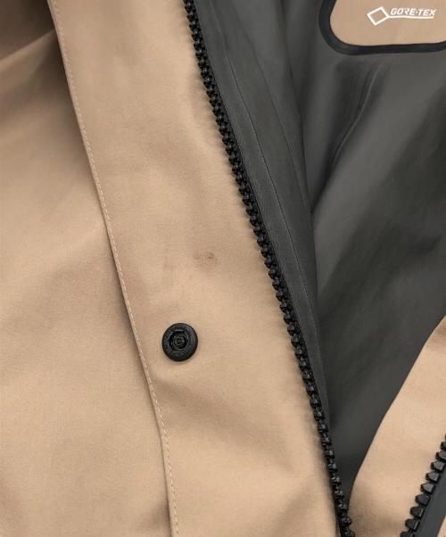 HYKE（ハイク）HYKE (ハイク) THE NORTH FACE (ザ ノース フェイス) GTX Military Coat ベージュ サイズ:Sの古着・服飾アイテム