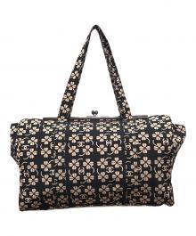 CHANEL（シャネル）の古着「がま口トートバッグ」｜ブラック