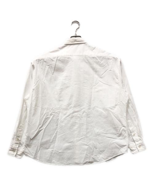 Porter Classic（ポータークラシック）Porter Classic (ポータークラシック) ROLL UP ORGANIC CORDUROY SHIRT ホワイト サイズ:Mの古着・服飾アイテム