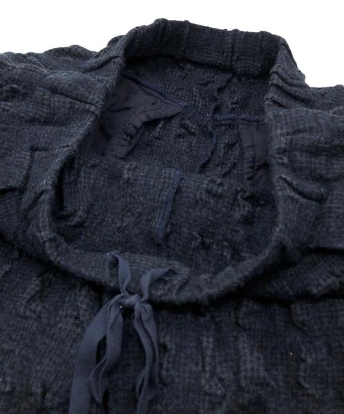 nest Robe（ネストローブ）nest Robe (ネストローブ) ウールワイドパンツ ネイビー サイズ:Fの古着・服飾アイテム