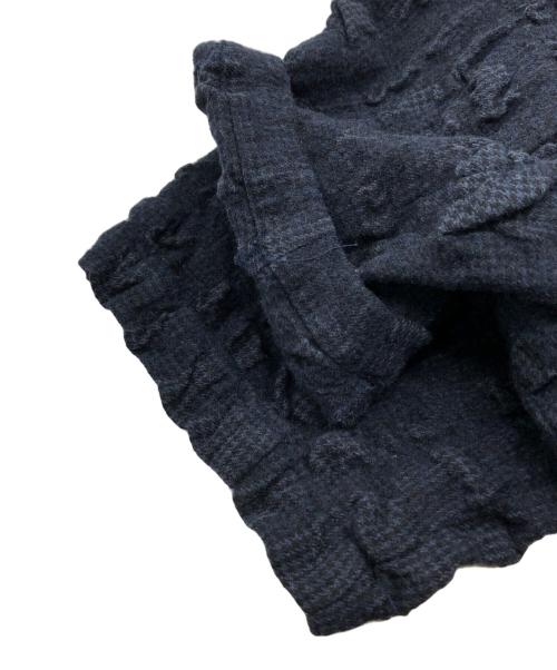 nest Robe（ネストローブ）nest Robe (ネストローブ) ウールワイドパンツ ネイビー サイズ:Fの古着・服飾アイテム