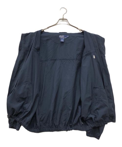 POLO RALPH LAUREN（ポロ・ラルフローレン）POLO RALPH LAUREN (ポロ・ラルフローレン) ジップジャケット ネイビー サイズ:XLの古着・服飾アイテム