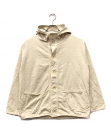 45R（フォーティファイブ・アール）の古着「でこぼこ天竺の908フーディ」｜ベージュ