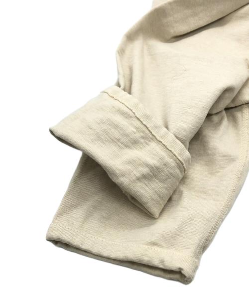 45R（フォーティファイブ・アール）45R (フォーティファイブ・アール) でこぼこ天竺の908フーディ ベージュ サイズ:★★の古着・服飾アイテム