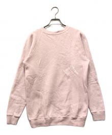 45R（フォーティファイブ・アール）の古着「富士アーチロゴプリント裏毛の908スウェット」｜ピンク