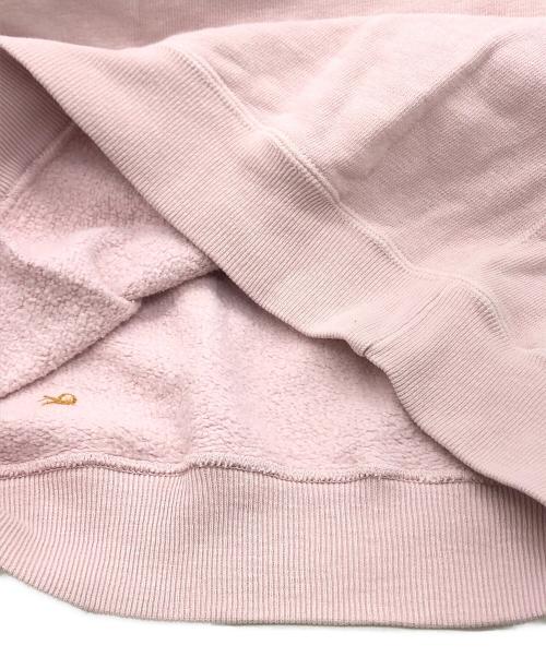 45R（フォーティファイブ・アール）45R (フォーティファイブ・アール) 富士アーチロゴプリント裏毛の908スウェット ピンク サイズ:★★の古着・服飾アイテム