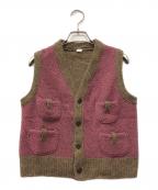 45Rフォーティファイブ・アール）の古着「シェットランドニットツイードの908ベスト」｜ブラウン
