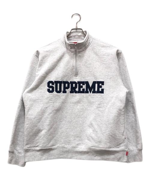 SUPREME（シュプリーム）Supreme (シュプリーム) Collegiate Half Zip Pullover ホワイト サイズ:Mの古着・服飾アイテム