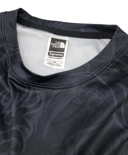 THE NORTH FACE（ザ ノース フェイス）THE NORTH FACE (ザ ノース フェイス) Supreme (シュプリーム) BaseLayer L/S Top ブラック サイズ:Lの古着・服飾アイテム