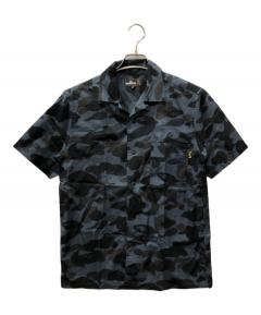 中古・古着通販】AFB (エーエフビー) カモ柄迷彩Tシャツ グリーン