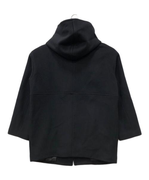 JOURNAL STANDARD（ジャーナルスタンダード）JOURNAL STANDARD (ジャーナルスタンダード) スーパー140ビーバーフードコート ブラック サイズ:36の古着・服飾アイテム